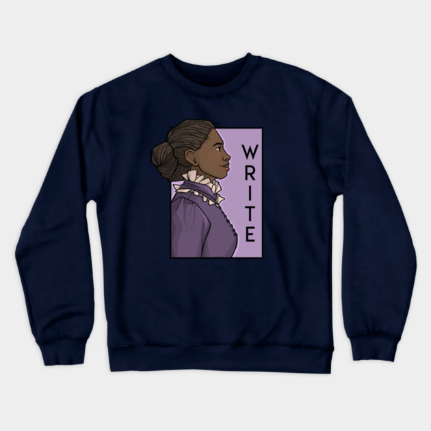 Write Crewneck Sweatshirt by KHallion