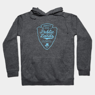 Public Lands Lt Blue Hoodie
