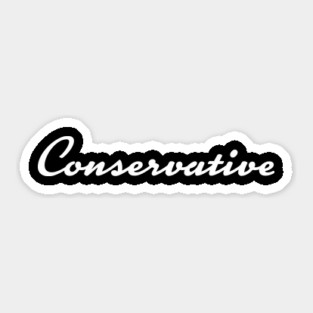 Conservative Shirt Sticker