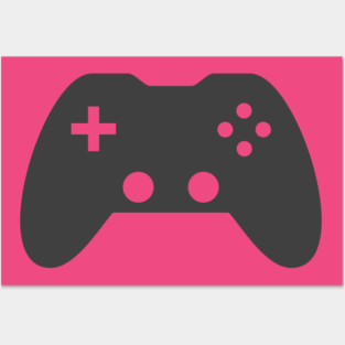 Video Game Inspired Console Gamepad Posters and Art