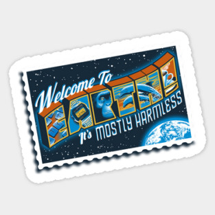 Mostly Harmless Sticker