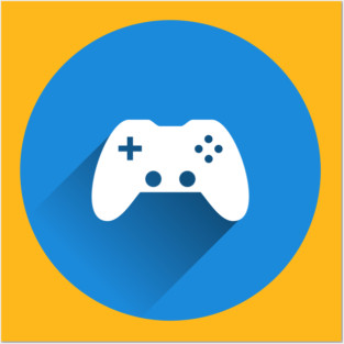 Video Game Inspired Console Gamepad Posters and Art