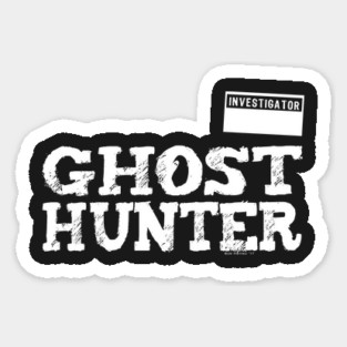 Ghost Hunter - Investigator Sticker