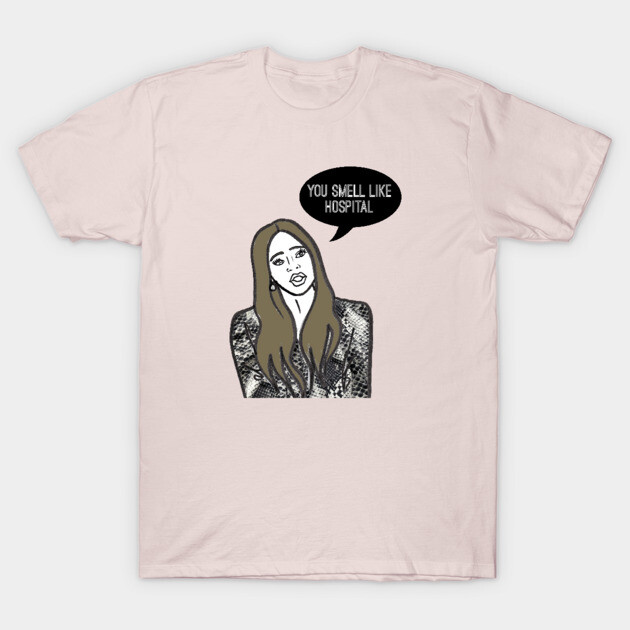 Hospital Smell T-Shirt by Katsillustration