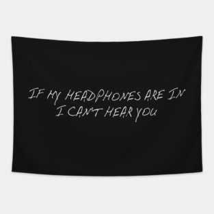 Headphones II Tapestry