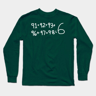Chicago Bulls Math (Jordan/Pippen/Jackson) Long Sleeve T-Shirt