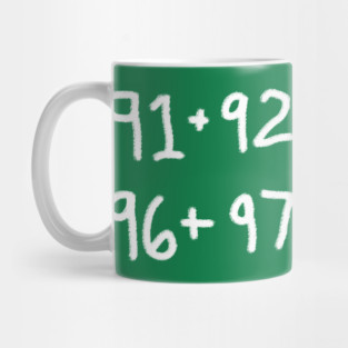 Chicago Bulls Math (Jordan/Pippen/Jackson) Mug