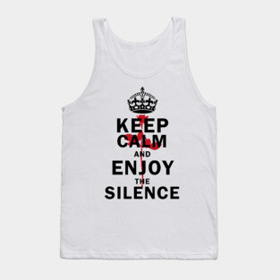 Keep The Black Silence Tank Top