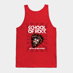 School of Rock - Alternative Movie Poster Tank Top