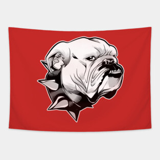 Bulldog Tapestry