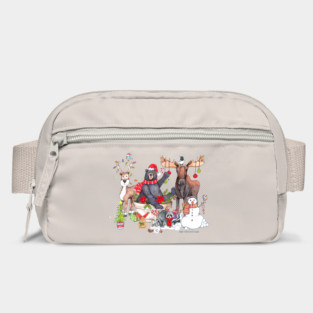 Woodland Critter Christmas Gathering Bag