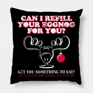 Christmas Vacation Eggnog (2020 variant) Pillow