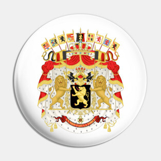 Coat of arms of Belgium Pin