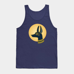 Ancient Egypt Anubis Tank Top