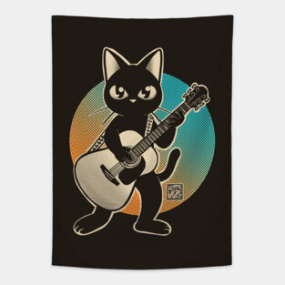 Acoustic guitar Tapestry