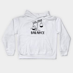 Find Your Balance Kids Hoodie