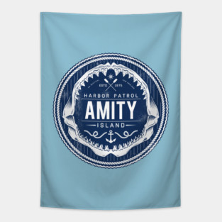 Amity Island Harbor Patrol Tapestry