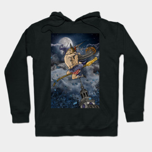 Witch Boys Full moon Kiss Hoodie