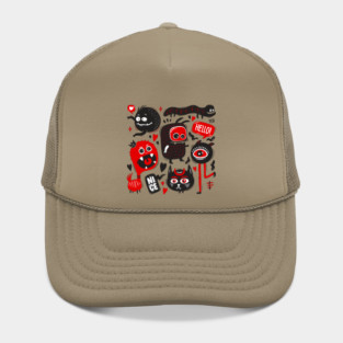 Doodle Monster Hat