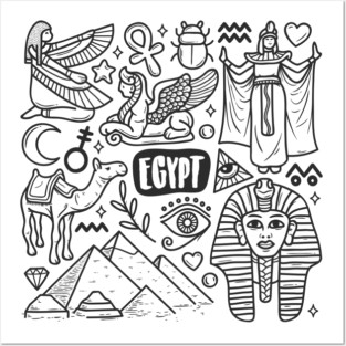 Egypt Posters and Art