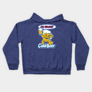 Cold Beer Oh Yeah! Kids Hoodie