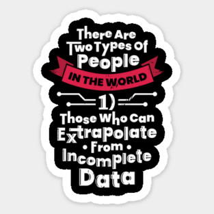 Data Engineer Science Scientist Gift Sticker