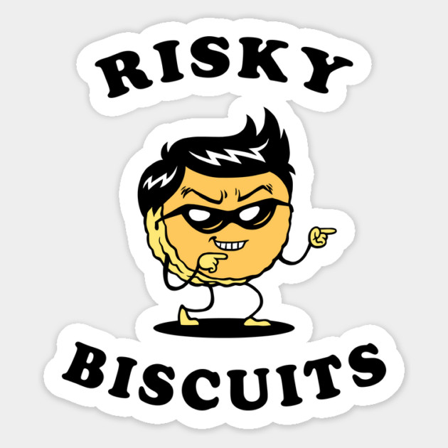 Risky Biscuits Magnet by dumbshirts