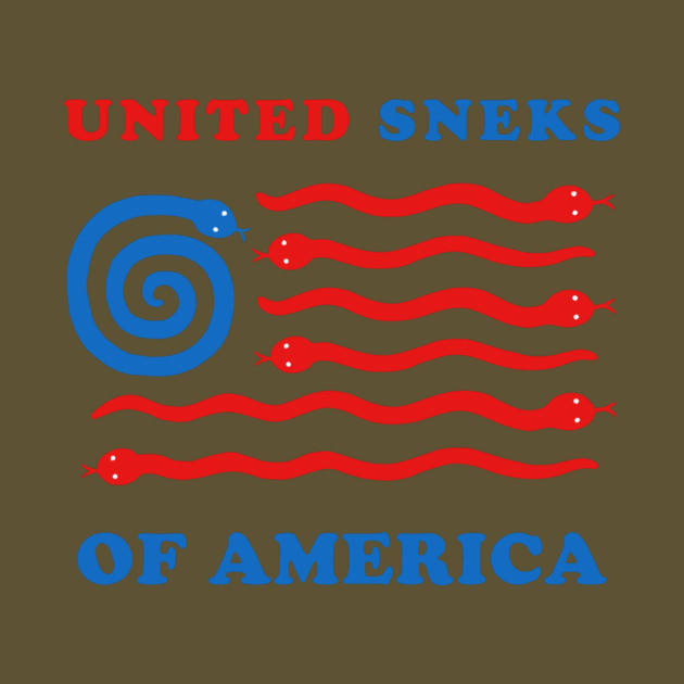 United Sneks Of America by dumbshirts