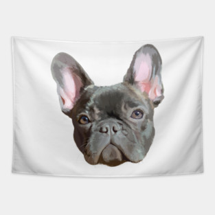 French Bulldog Frenchie Dog Love Tapestry