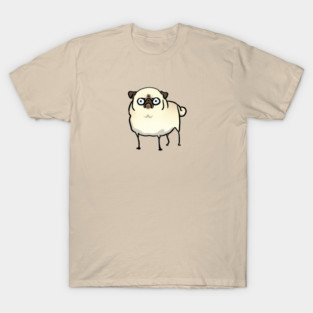 Angry Pug (fawn) T-Shirt