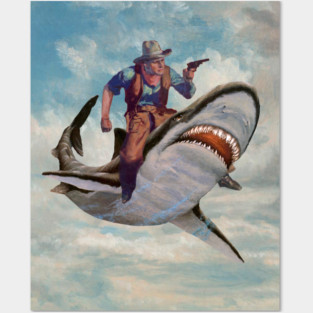 Sky Shark Posters and Art