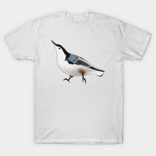 White-Breasted Nuthatch T-Shirt