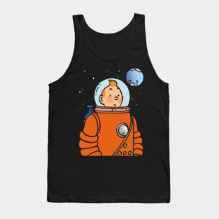 Tintin Moon Explorer Tank Top