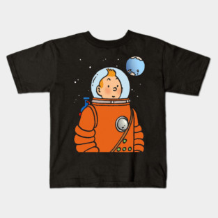 Tintin Moon Explorer Kids T-Shirt
