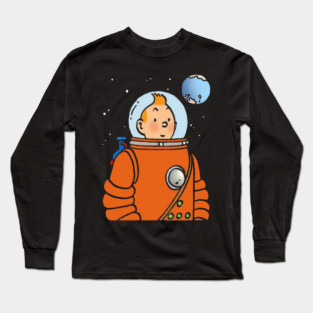 Tintin Moon Explorer Long Sleeve T-Shirt