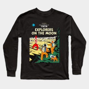 Explorers On The Moon Long Sleeve T-Shirt