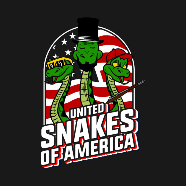 United Snakes Of America by dumbshirts