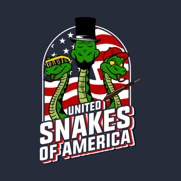 United Snakes Of America by dumbshirts