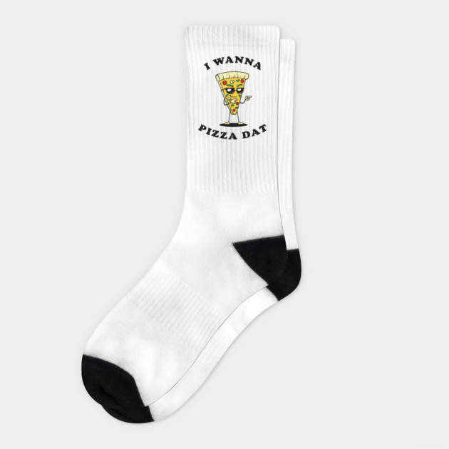 I Wanna Pizza Dat Socks by dumbshirts