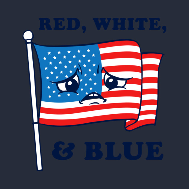 Red White And Blue by dumbshirts
