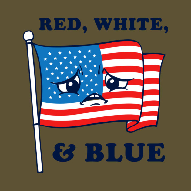 Red White And Blue by dumbshirts