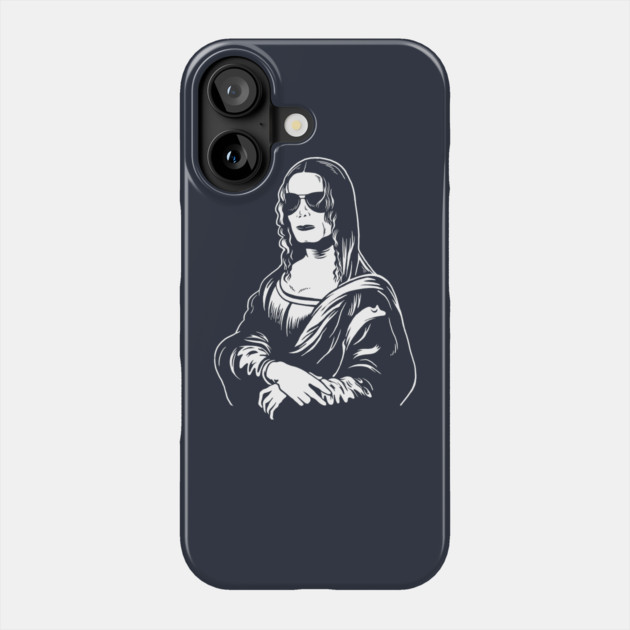 Sha Mona Lisa Phone Case by dumbshirts