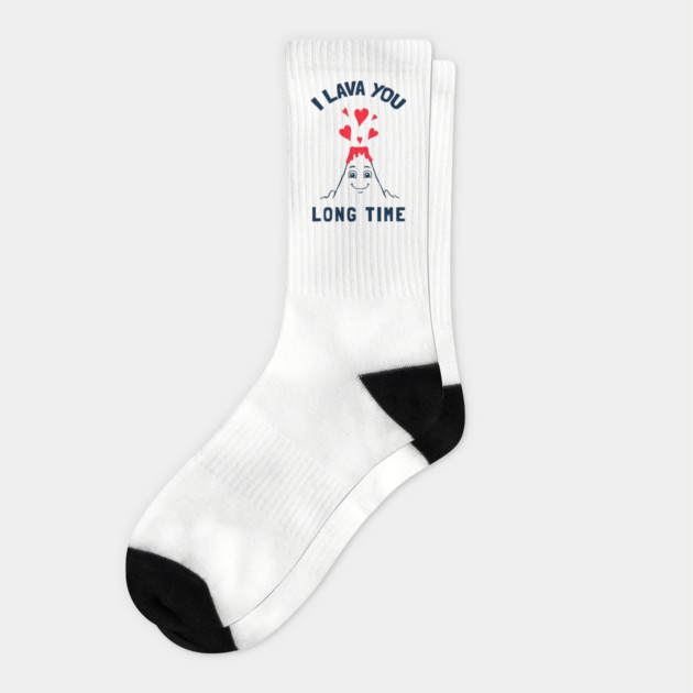 I Lava You Long Time Socks by dumbshirts