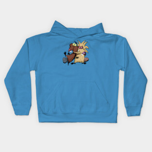 Angry Beavers Kids Hoodie