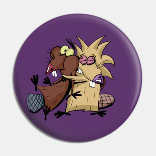 Angry Beavers Pin