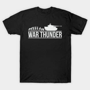 War Thunder Tank evolution Pz-VI Tiger T-Shirt