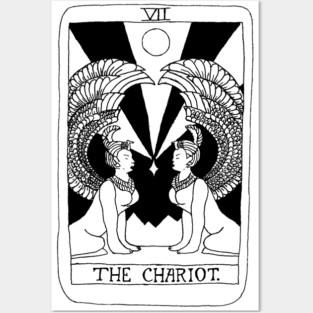 The Neverending Story Sphynx Chariot Tarot Card Posters and Art