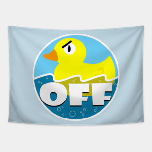 Duck Off Tapestry