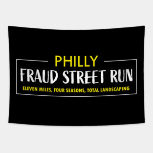 Fraud Street Run Tapestry