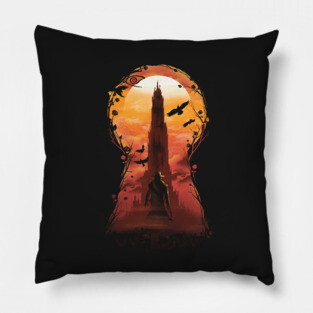 The Wind Through the Keyhole Pillow